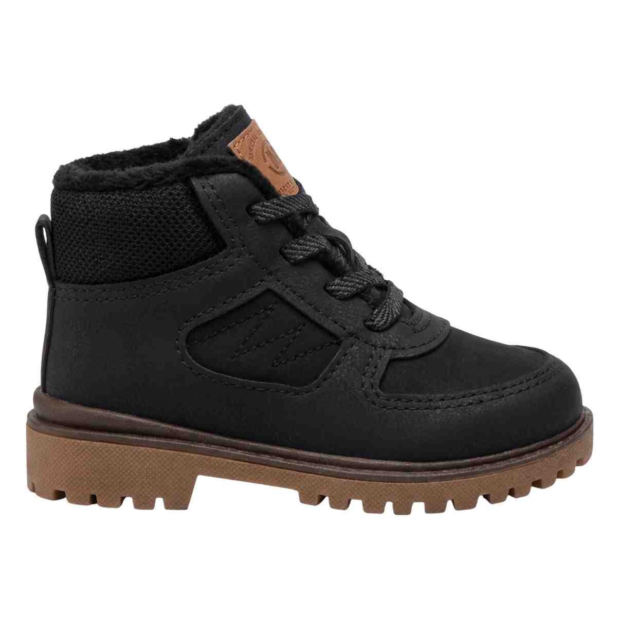 Bota Infantil Coturno Molekinho Preta