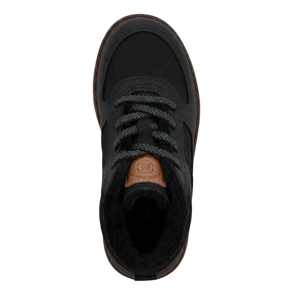 Bota Infantil Coturno Molekinho Preta Preto 5