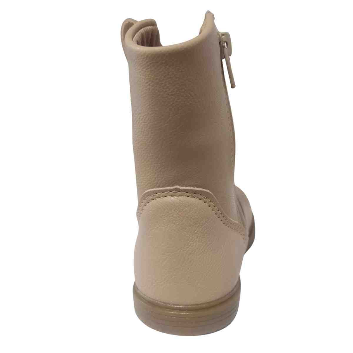 Bota Infantil Klin Nude Bege 6