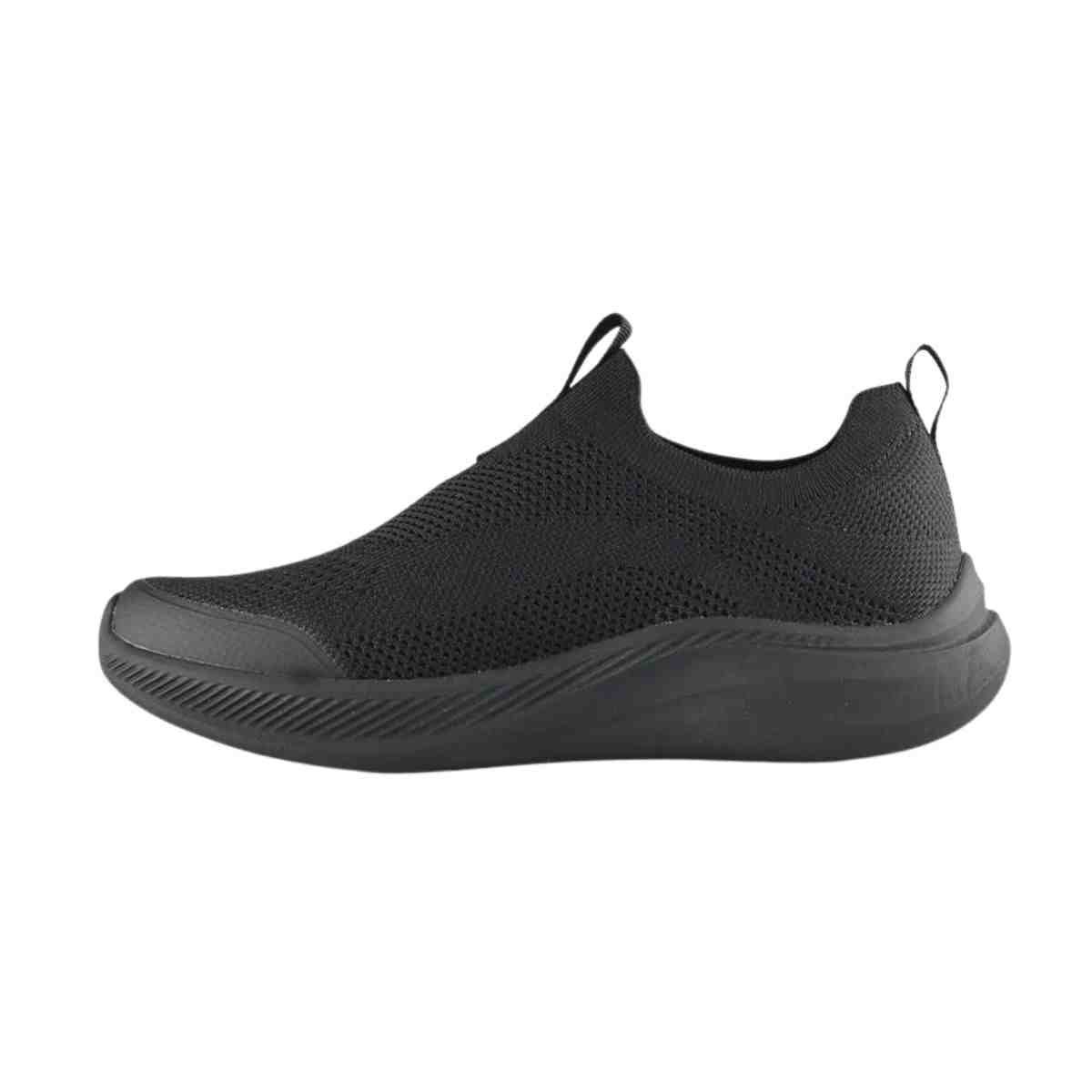 Tênis Corrida Masculino Skechers Bobs Moda Flex Preto Preto 6