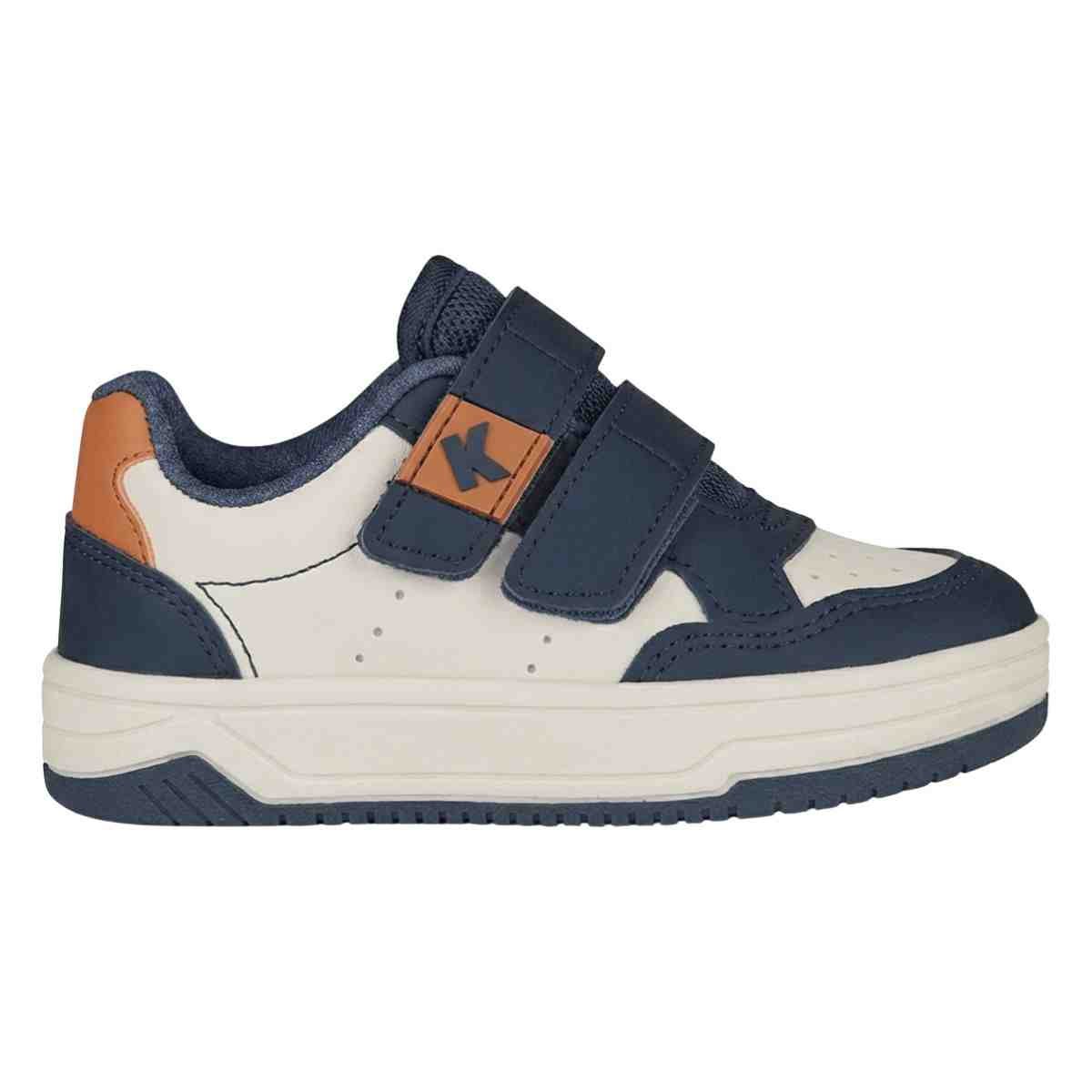 Tênis Casual Infantil Kidy  Branco Off Marinho