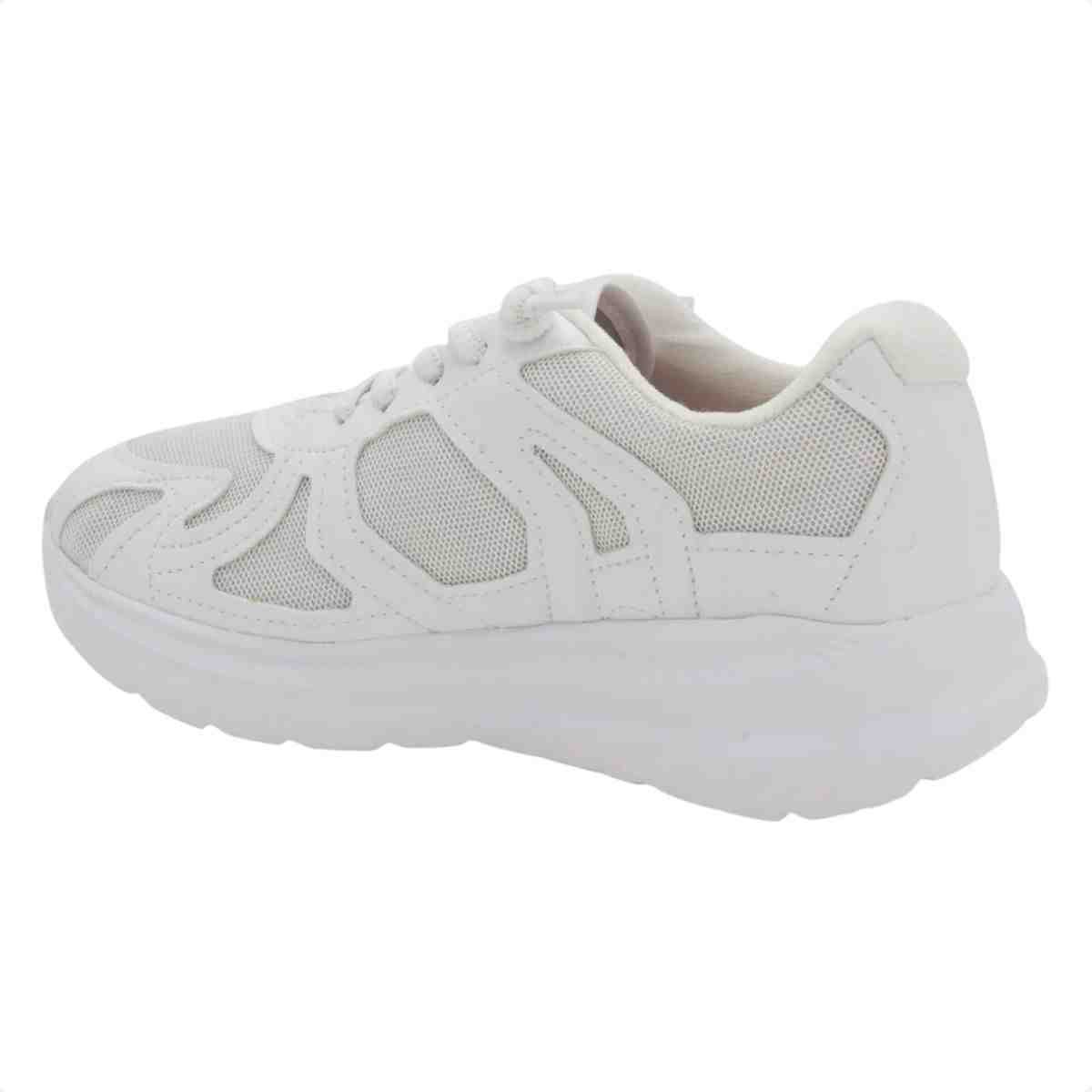 Tênis Running Infantil Molekinha Branco Branco 3