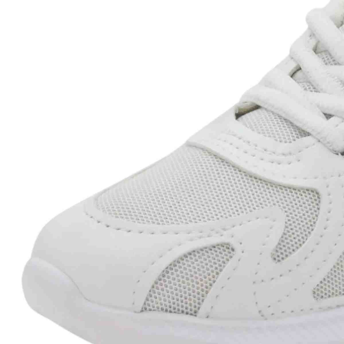 Tênis Running Infantil Molekinha Branco Branco 5