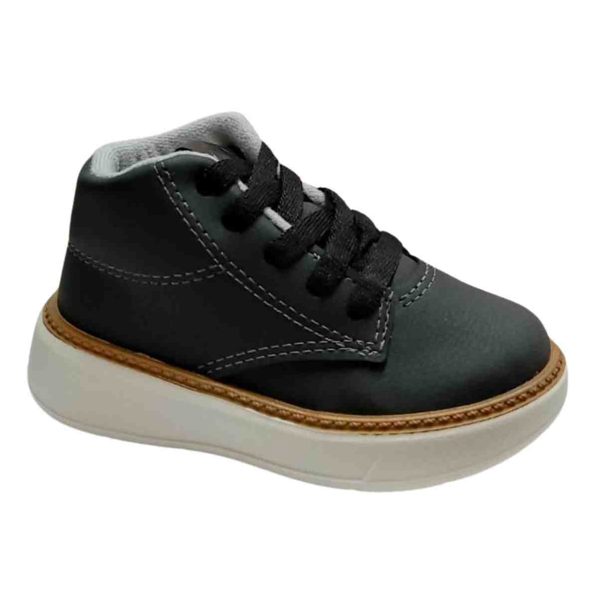 Tênis Casual Infantil Molekinho Preto Preto 5