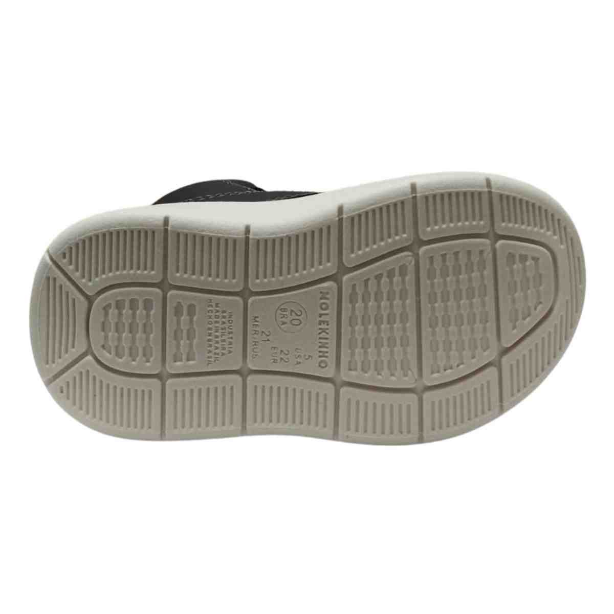 Tênis Casual Infantil Molekinho Preto Preto 7