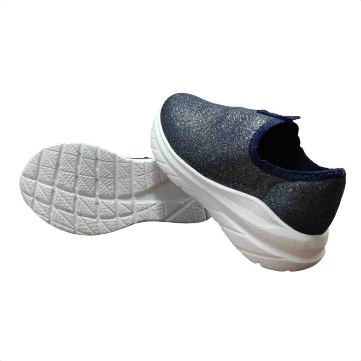 Tênis Running Infantil Molekinha Marinho Azul Marinho 4