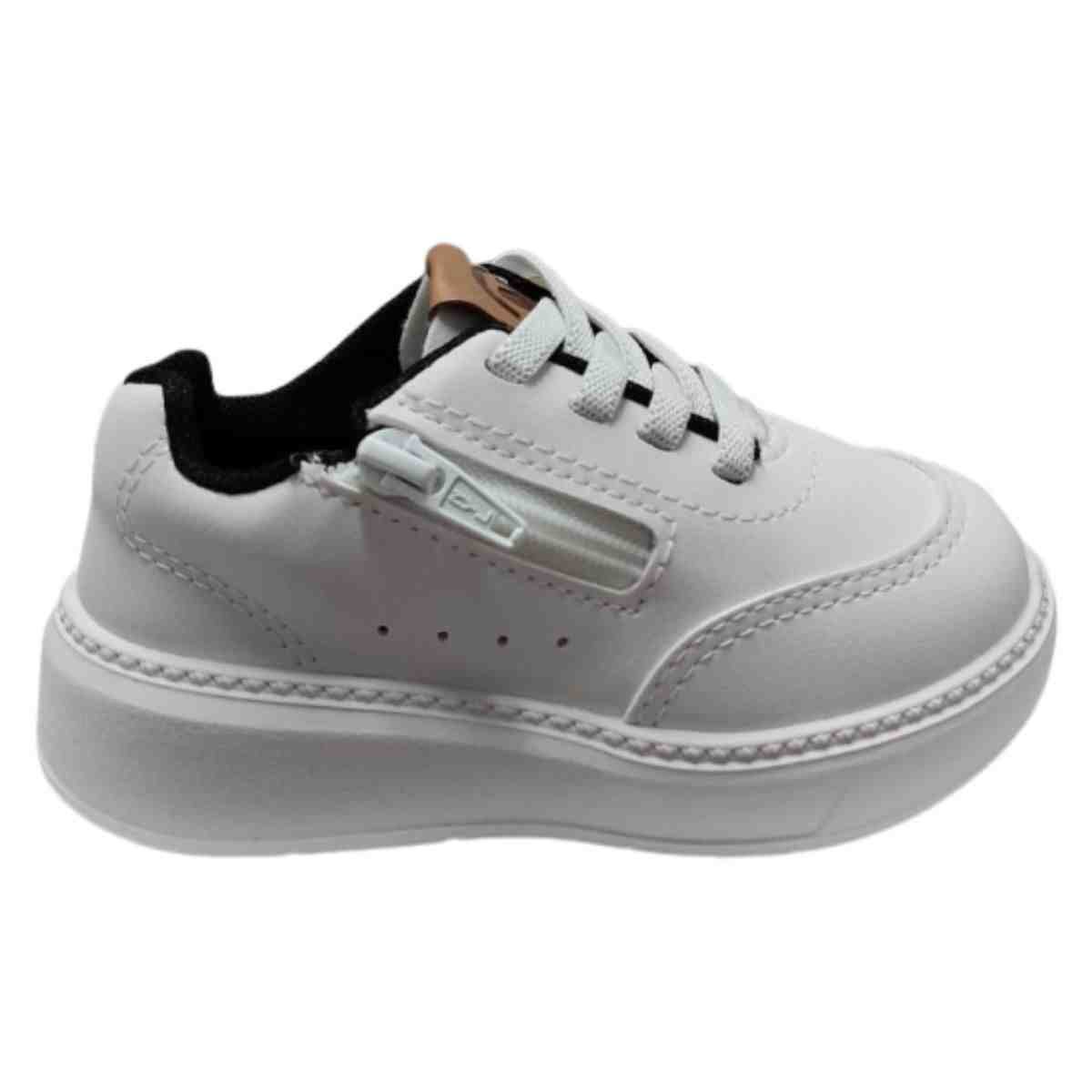 Tênis Casual Infantil Molekinho Branco
