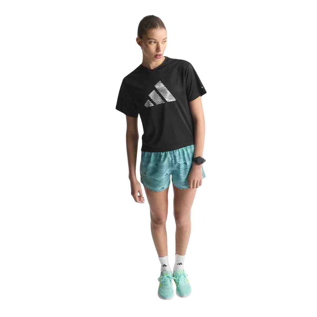 Camiseta Feminina Adidas Adi365 Essentials Brand Love Preta Preto 2
