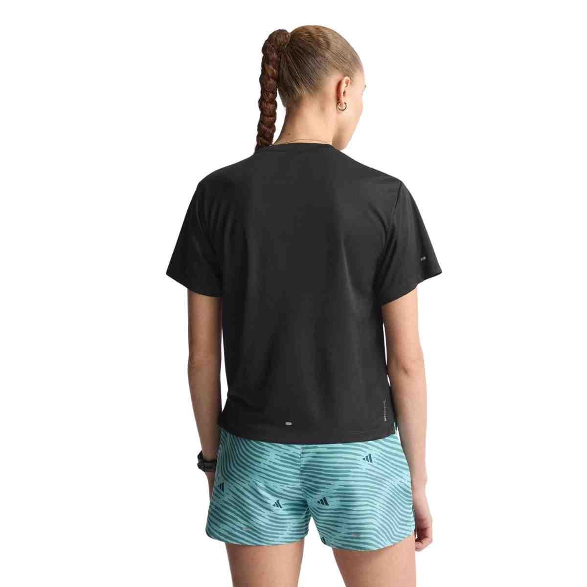 Camiseta Feminina Adidas Adi365 Essentials Brand Love Preta Preto 4