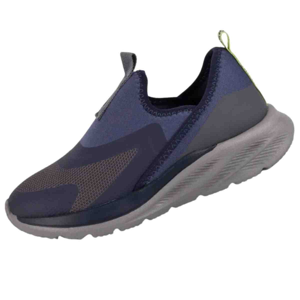 Tênis Running Infantil Klin Chumbo Grafite Azul 7
