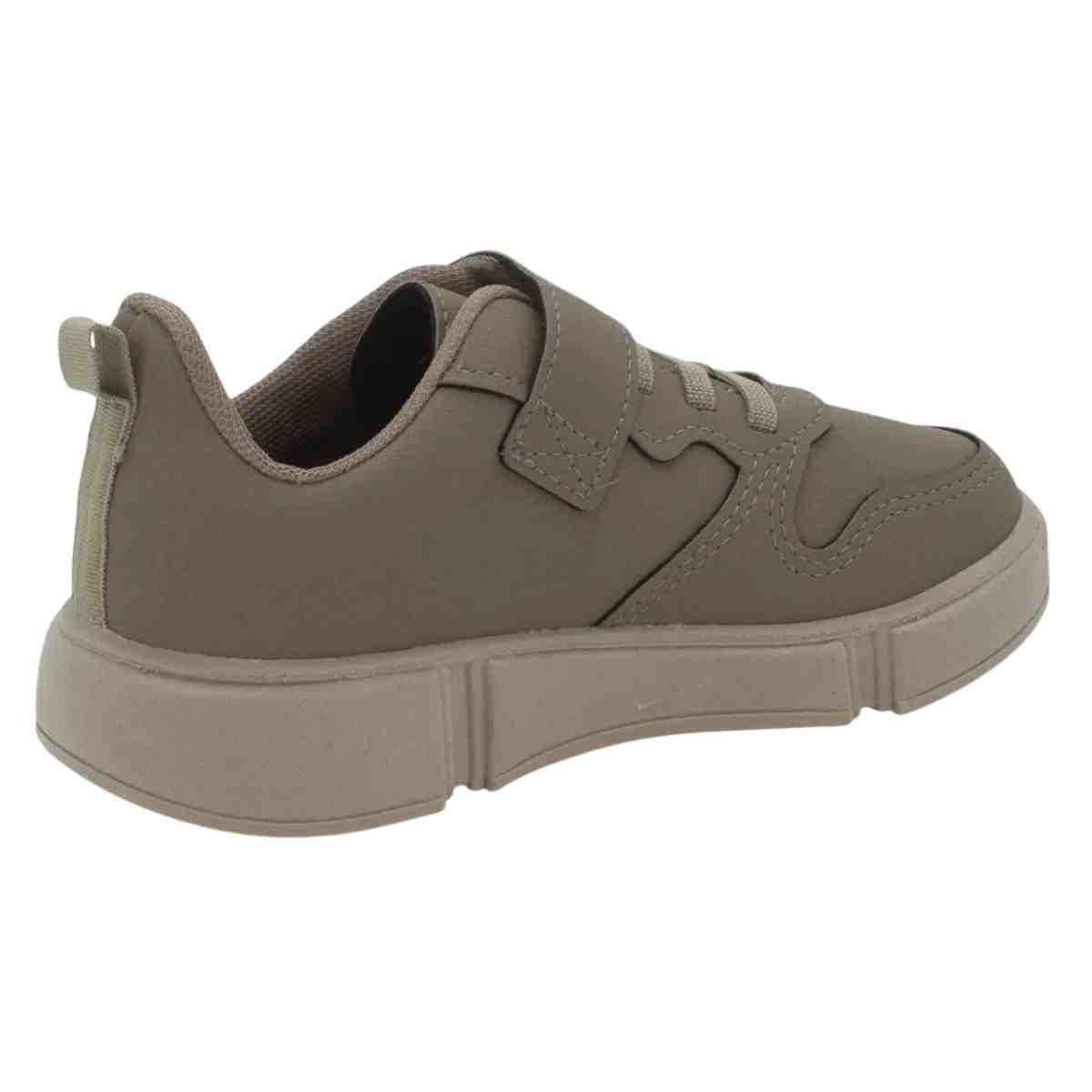 Tênis Casual Infantil Molekinho  Taupe Marrom 6