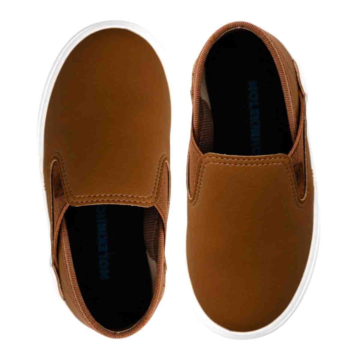 Tênis Casual Bebê Molekinho Caramelo Marrom 6