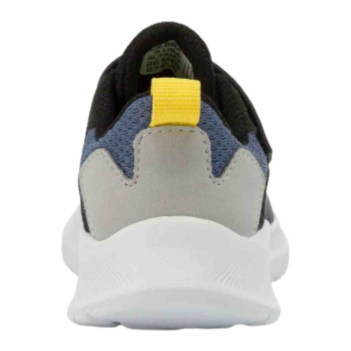 Tênis Running Infantil Klin  Chumbo Preto Gelo Azul 6