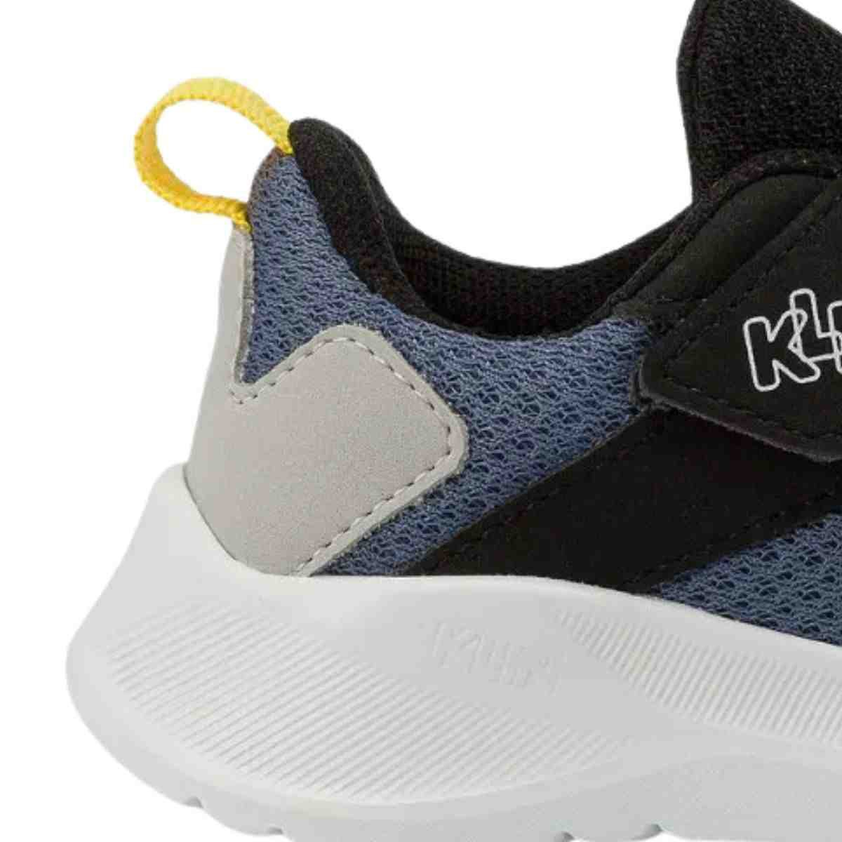 Tênis Running Infantil Klin  Chumbo Preto Gelo Azul 7