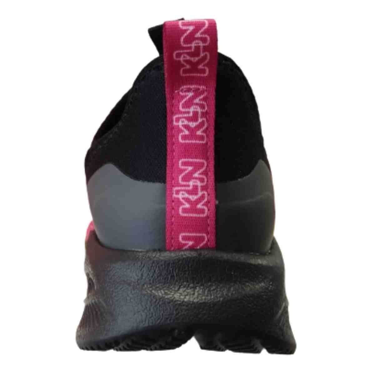Tênis Running Infantil Klin  Preto Pink Peto/Rosa 5
