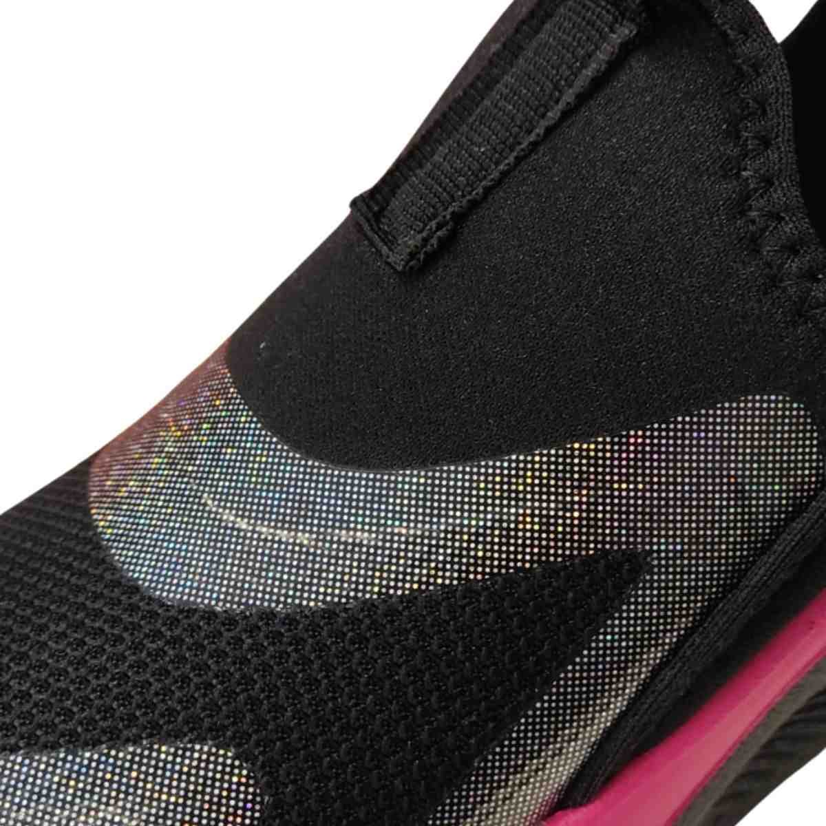 Tênis Running Infantil Klin  Preto Pink Peto/Rosa 6
