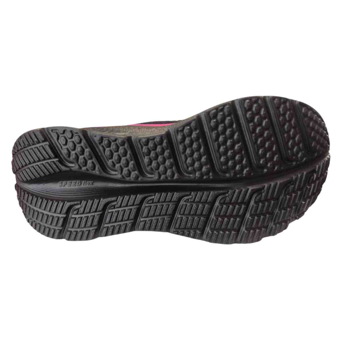 Tênis Running Infantil Klin  Preto Pink Peto/Rosa 7