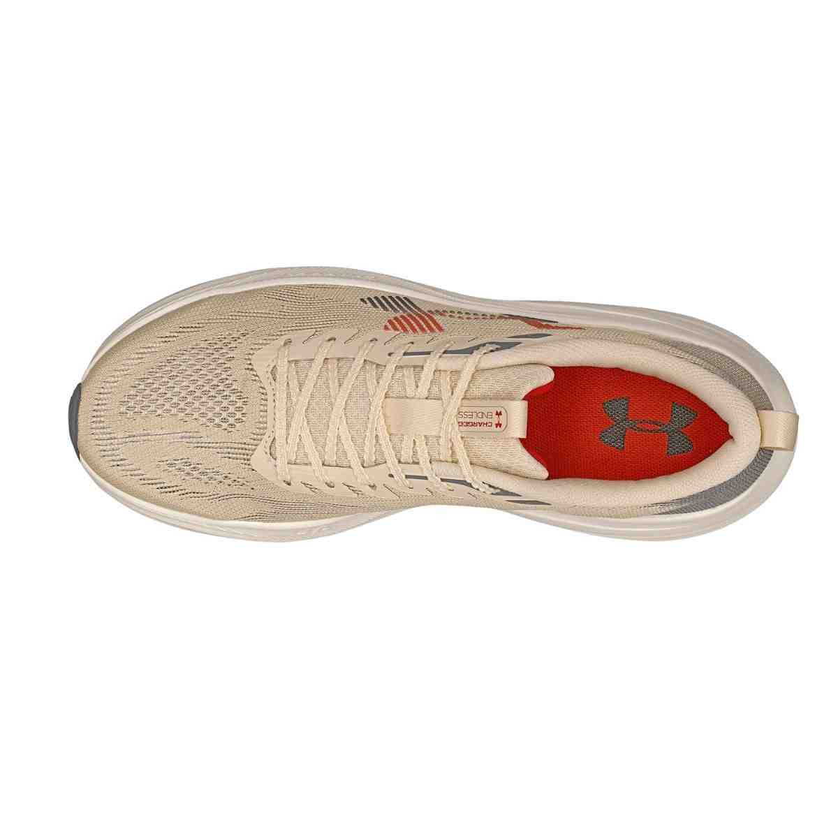 Tênis Corrida Feminino Under Armour Endless Bege Bege 3