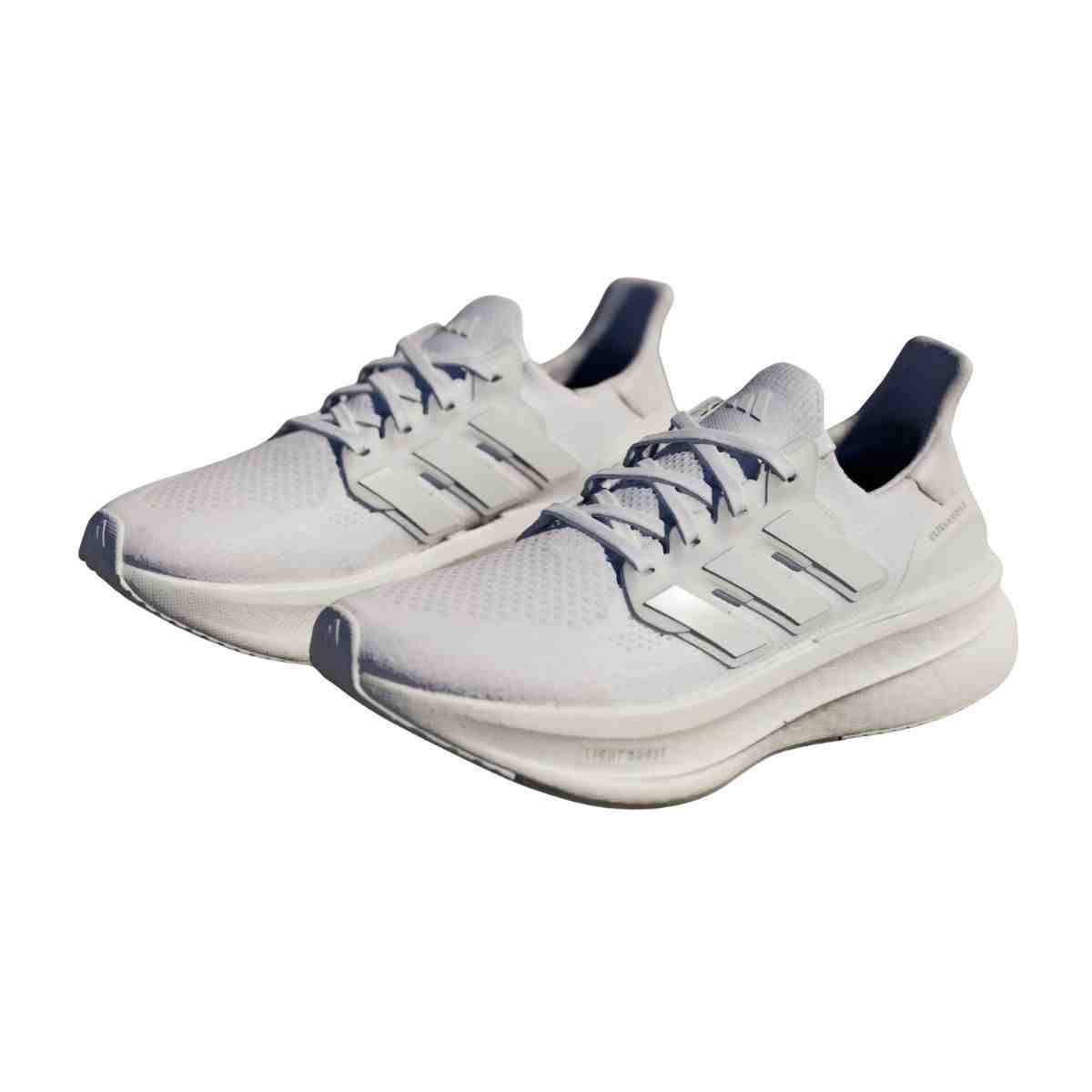 Tênis Corrida Masculino Adidas Ultraboost 5 Branco Branco 6