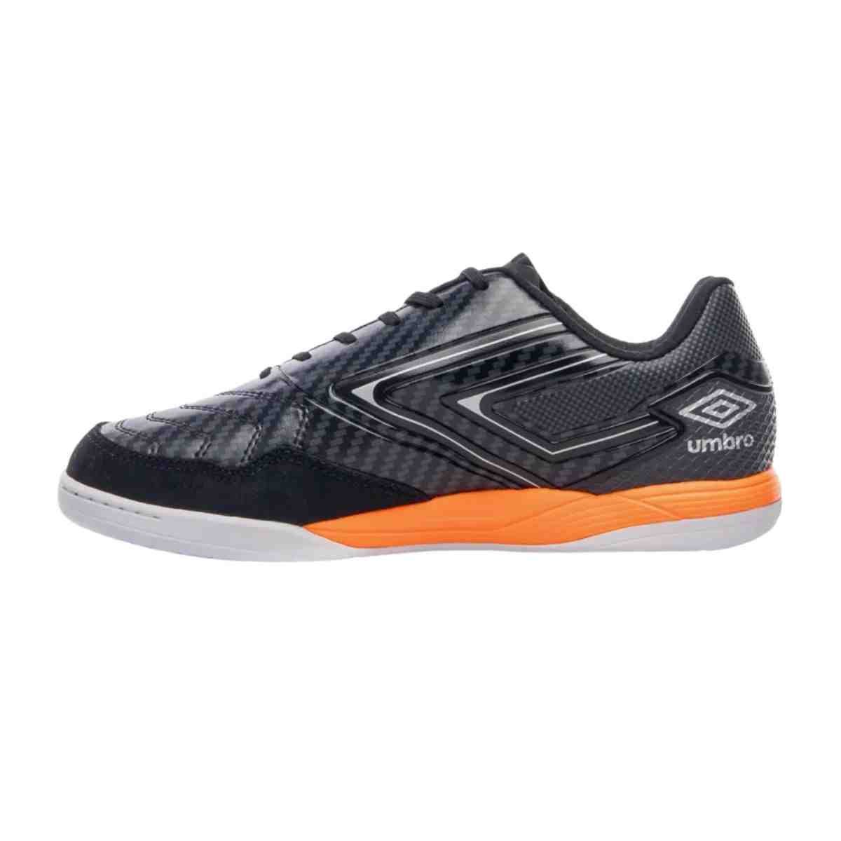 Chuteira Indoor Masculina Umbro Pro 5 Bump Club Preta Preto 6