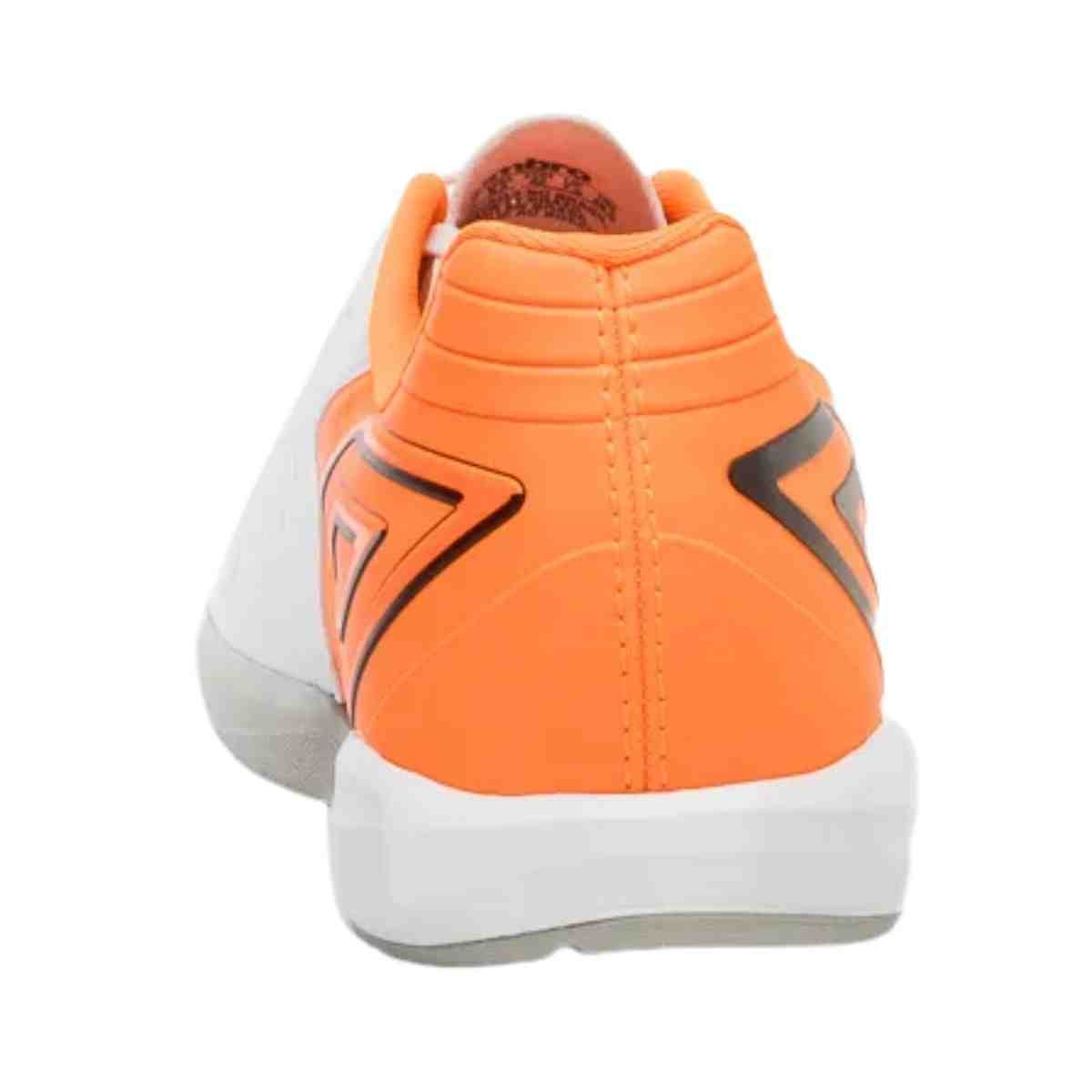 Chuteira Indoor Masculina Umbro Fifty Vi Branco E Laranja Branco 7