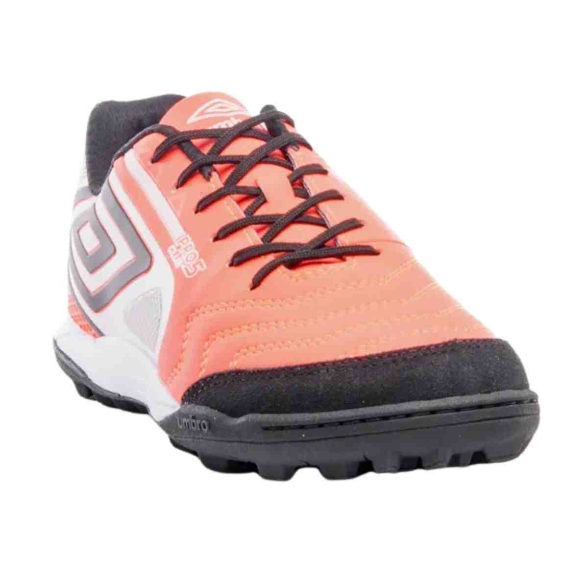 Chuteira Society Masculina Umbro Pro 5 Bump Club Laranja Laranja 2
