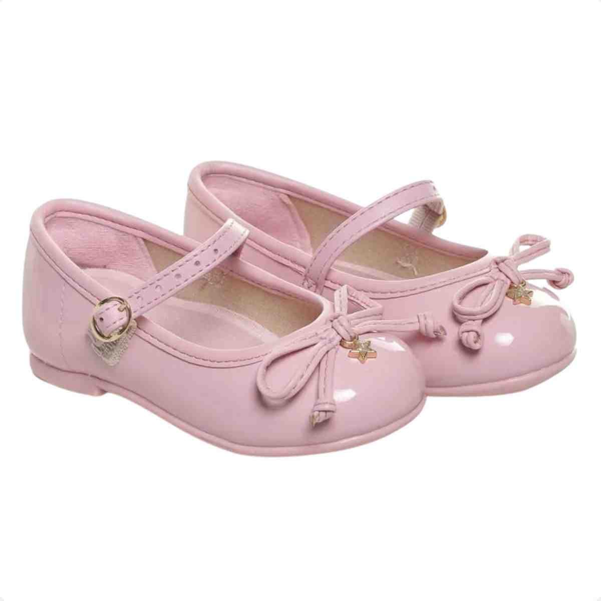 Sapatilha Infantil Molekinha Rosa Rosa 2