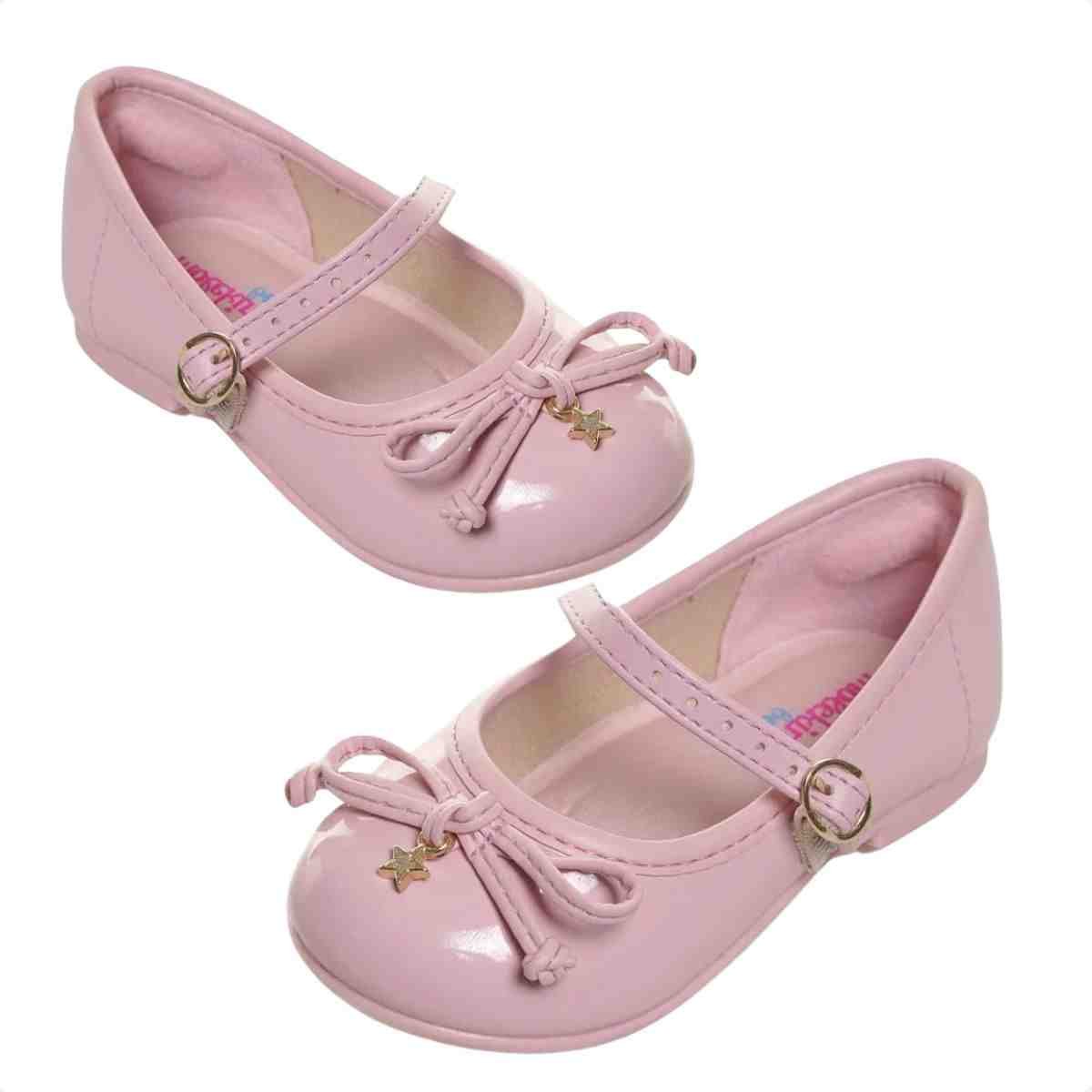 Sapatilha Infantil Molekinha Rosa Rosa 3