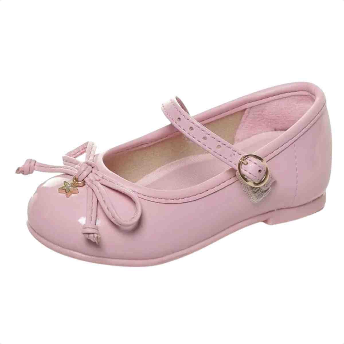Sapatilha Infantil Molekinha Rosa Rosa 4