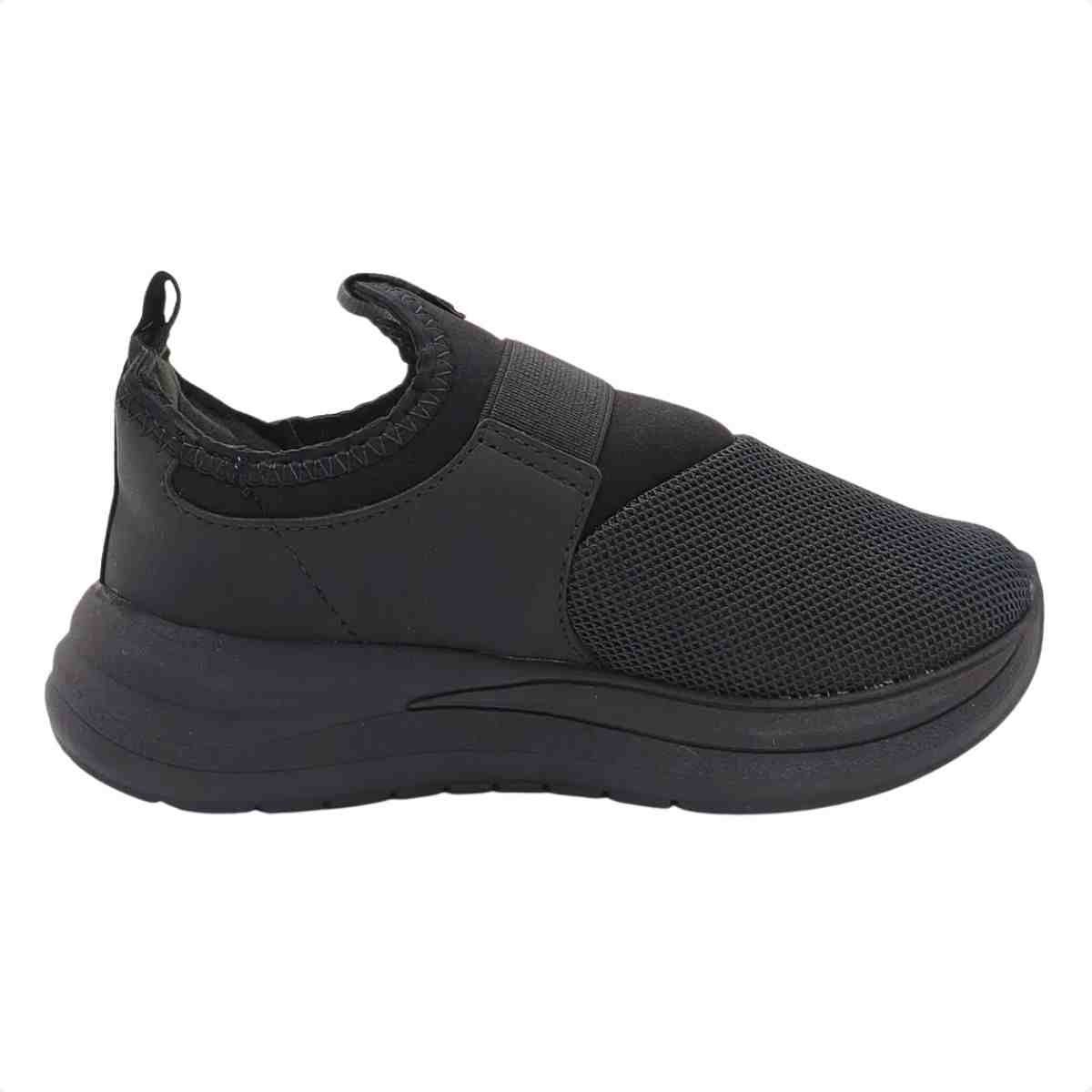 Tênis Casual Infantil Molekinho Preto Verde Preto 3