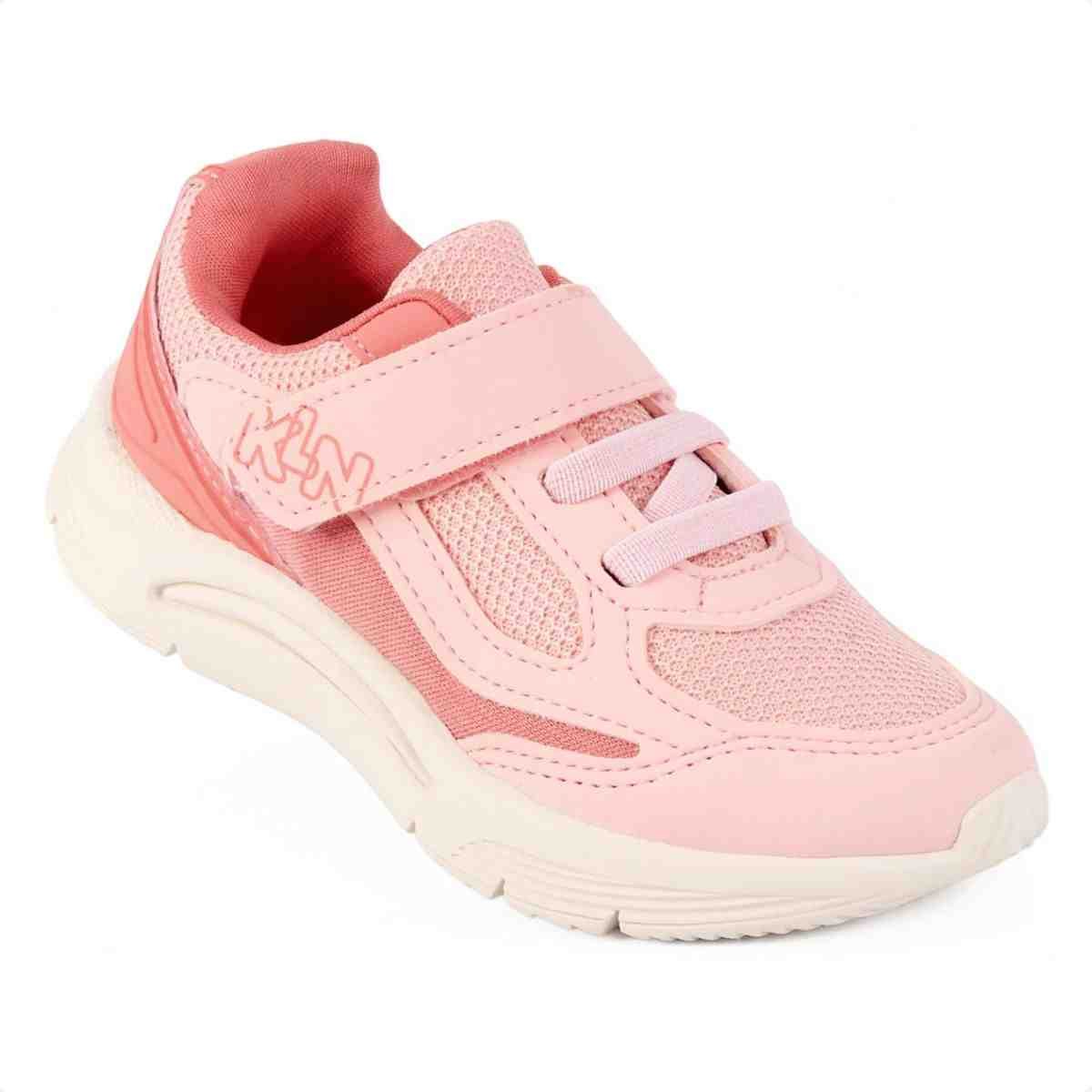 Tênis Running Infantil Klin Rosa Flor Coral Candy Rosa 3