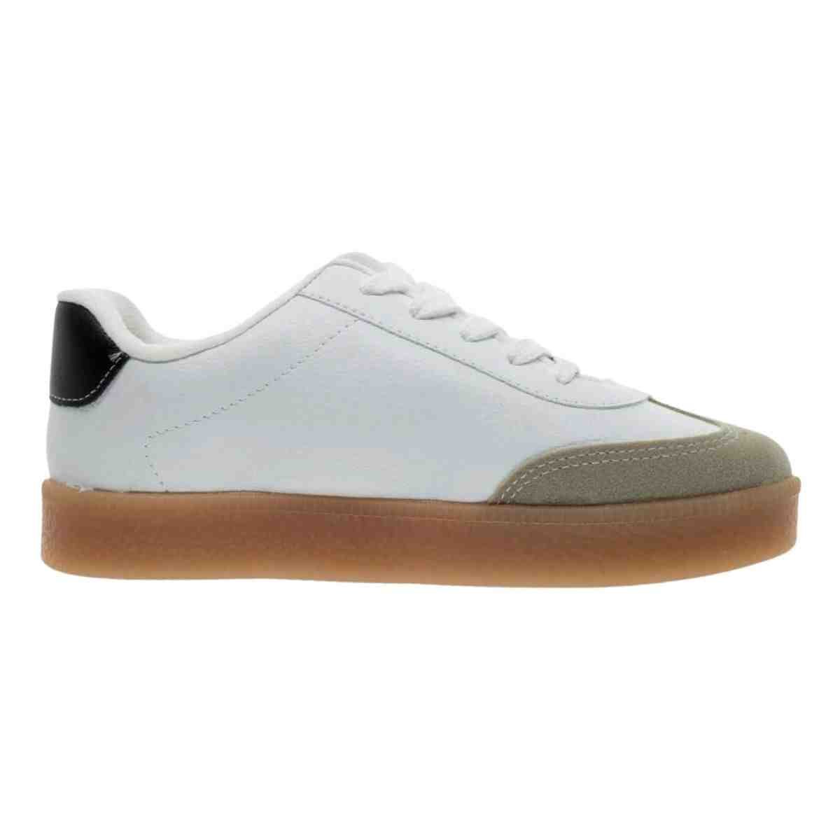 Tênis Casual Infantil Molekinha Branco Off Preto Branco 5
