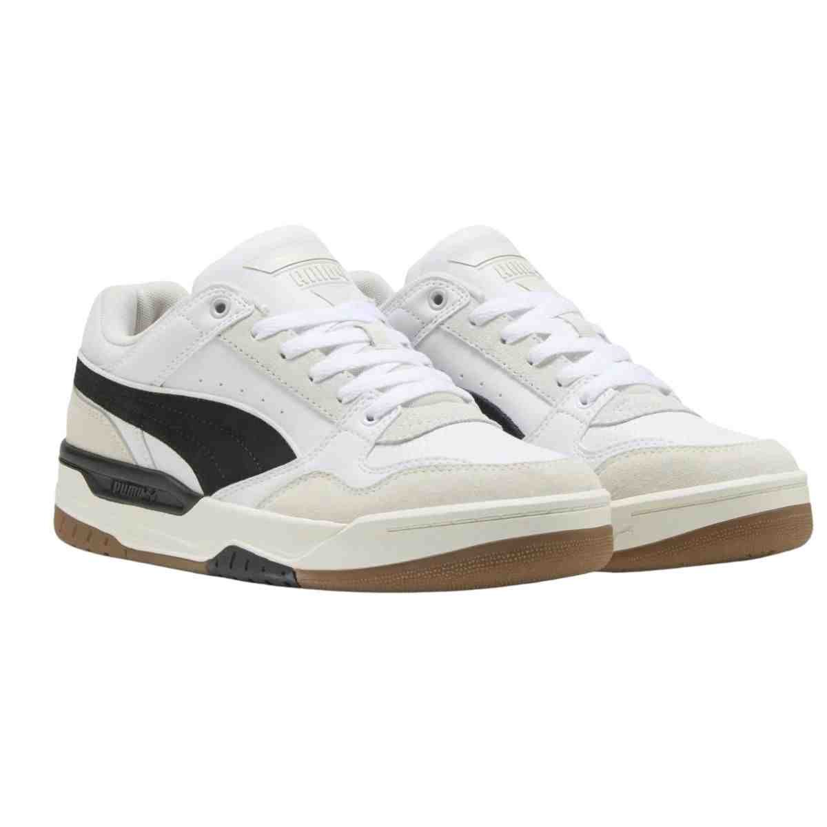 Tênis Street Masculino Puma Rebound Retro Sd Branco Branco 4