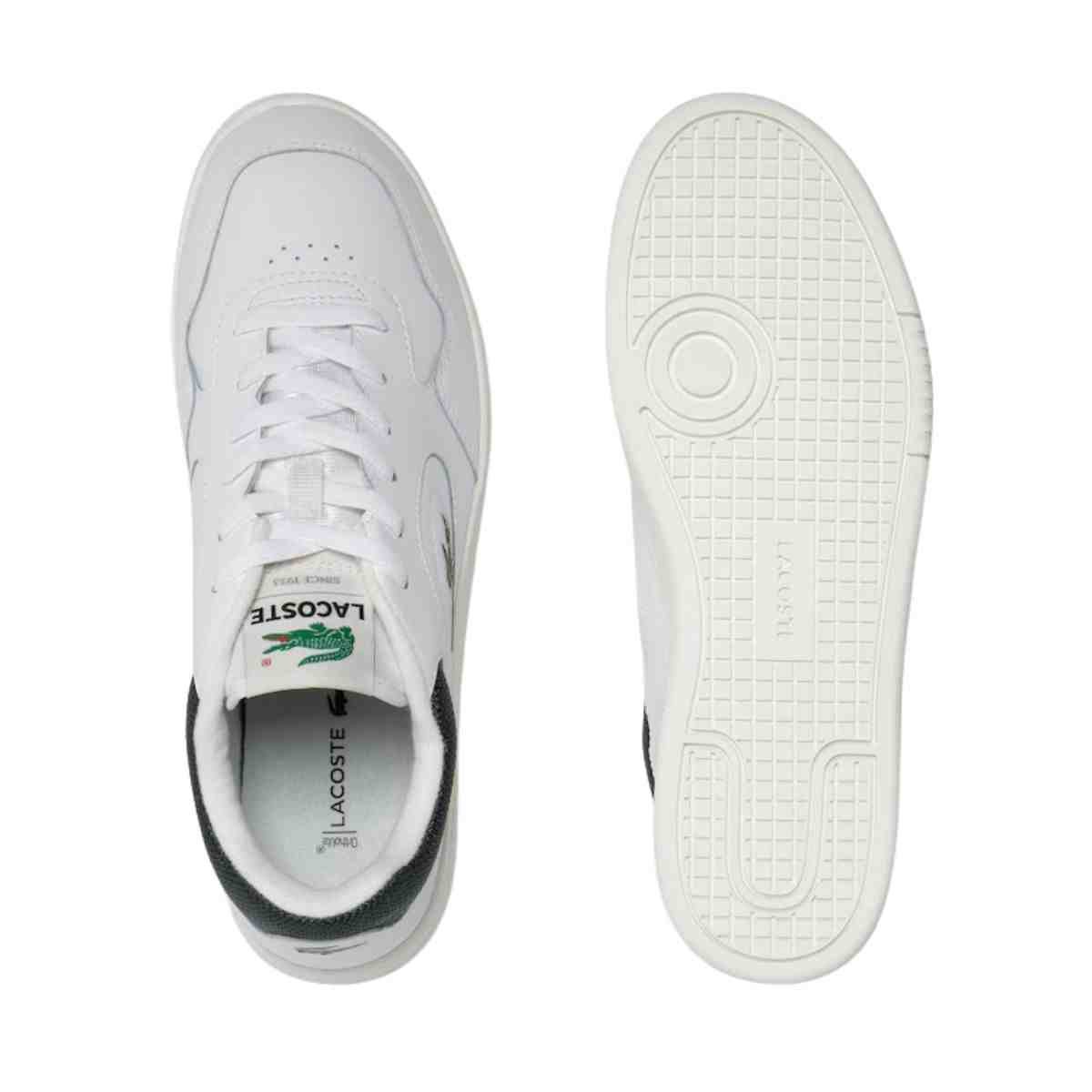 Tênis Casual Masculino Lacoste Lineset Branco Branco 4