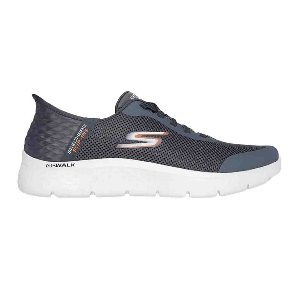 Tênis Corrida Masculino Skechers Go Walk Flex - Hands Cinza