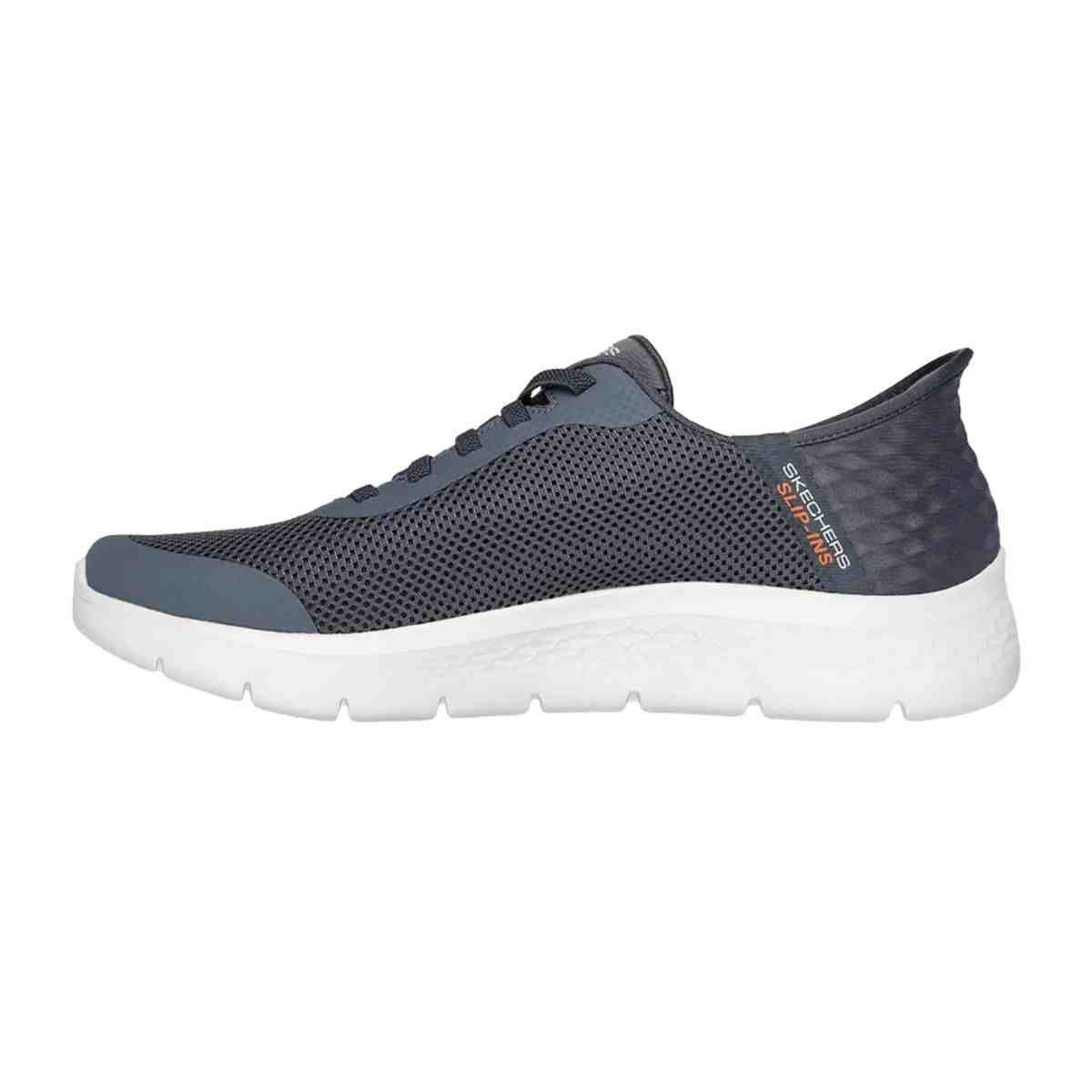 Tênis Corrida Masculino Skechers Go Walk Flex - Hands Cinza Cinza 5