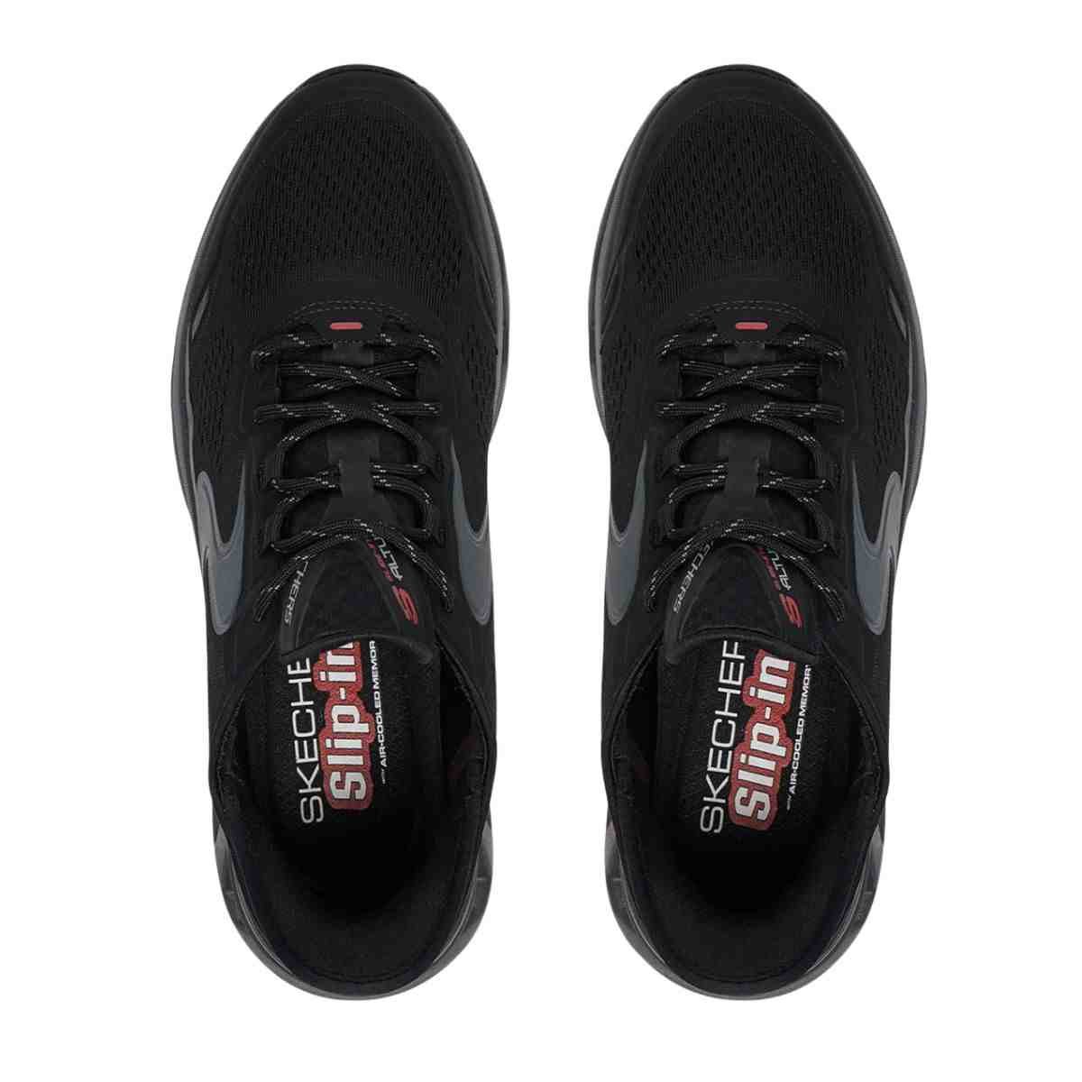 Tênis Corrida Masculino Skechers Glide-Step Altus Preto Preto 3