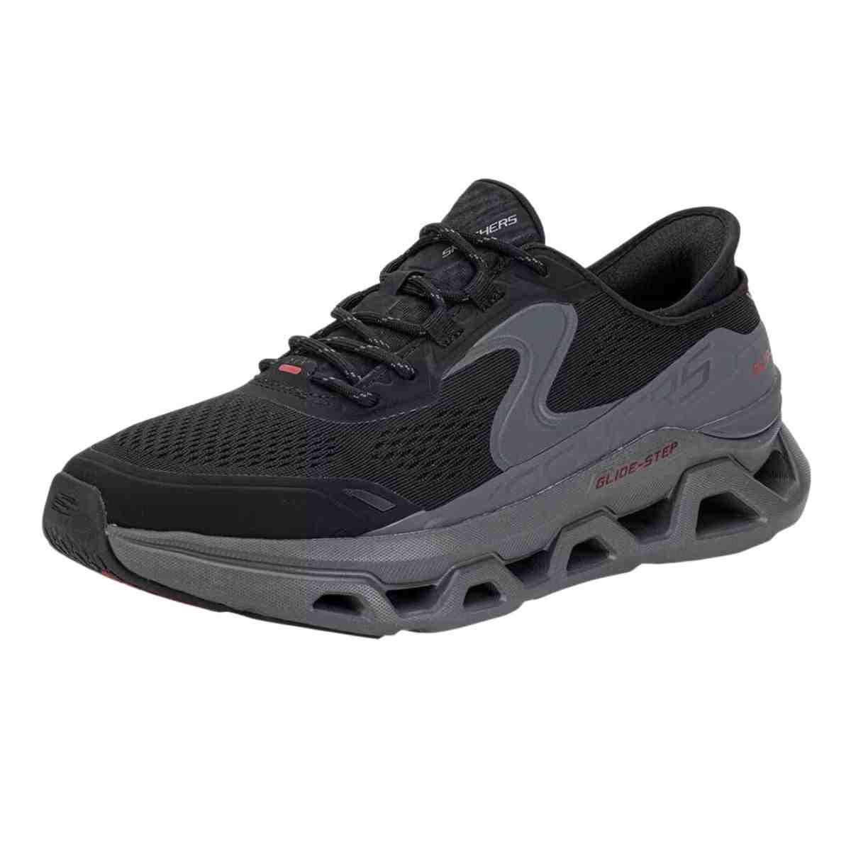 Tênis Corrida Masculino Skechers Glide-Step Altus Preto Preto 6
