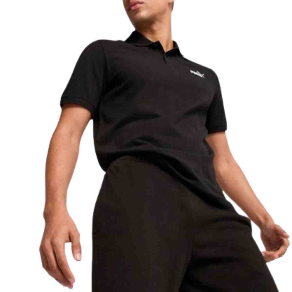 Short Masc Longo Puma Ess No. Logo Jersey Sh 682600-01 Preto 3