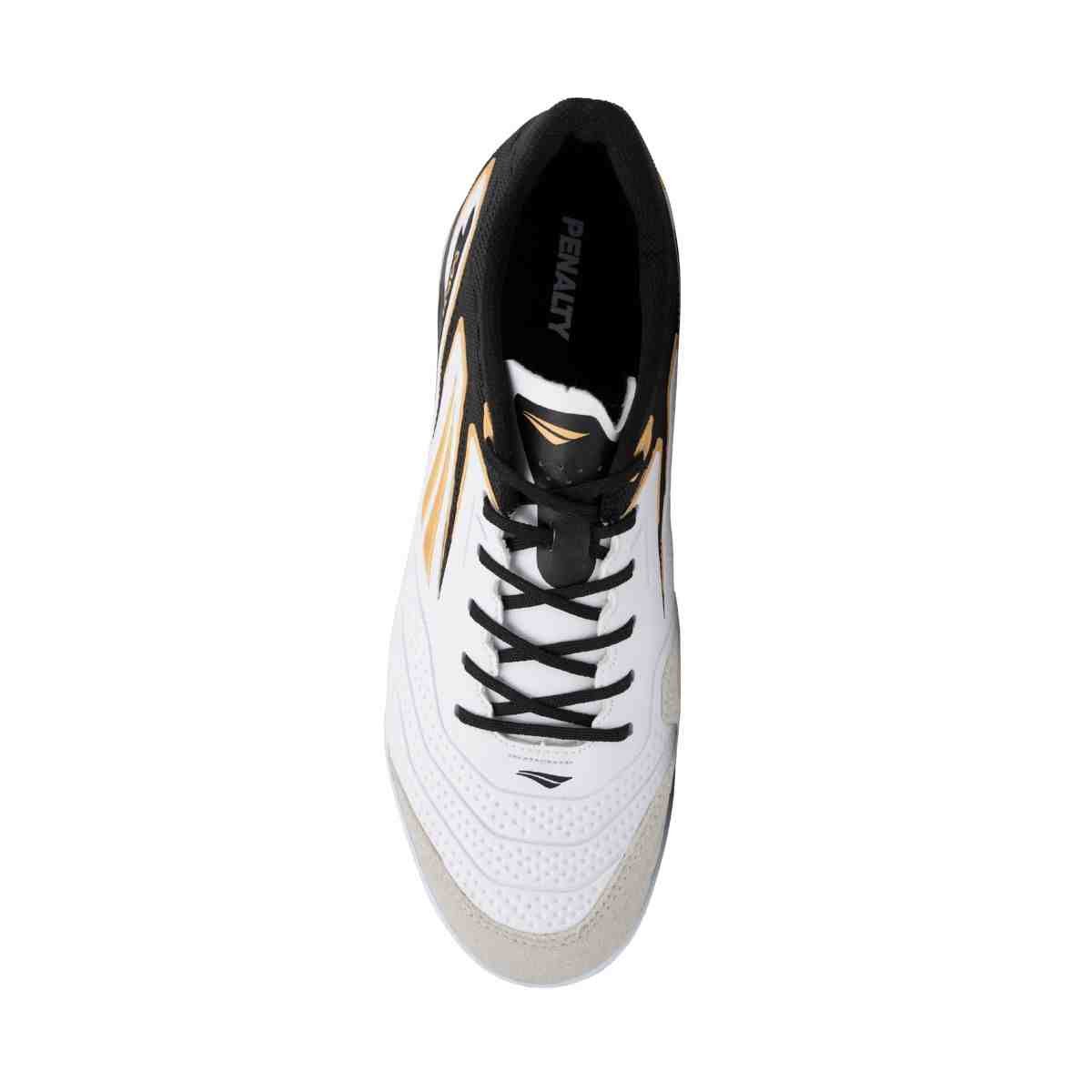Chuteira Indoor Masculina Penalty Max 300 Branca Branco 6