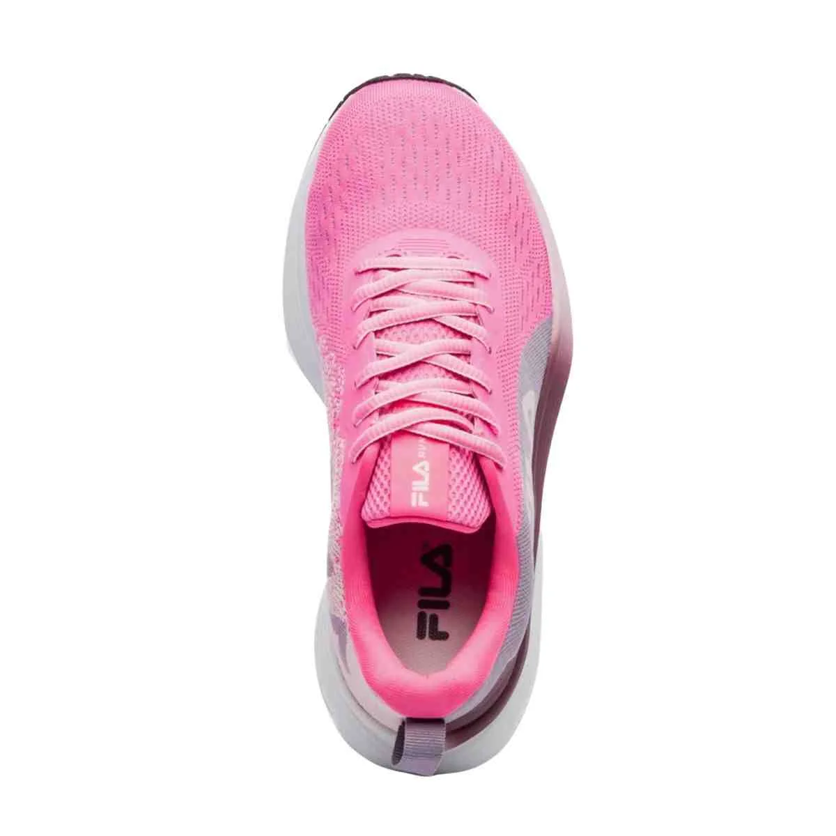 Tênis Corrida Feminino Fila Agile Rosa Rosa 3
