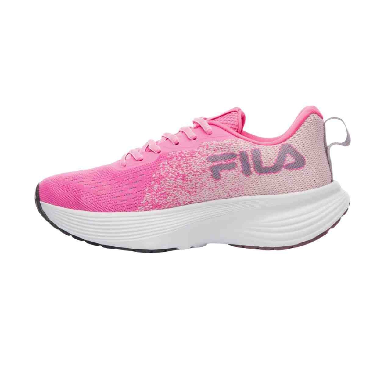 Tênis Corrida Feminino Fila Agile Rosa Rosa 6