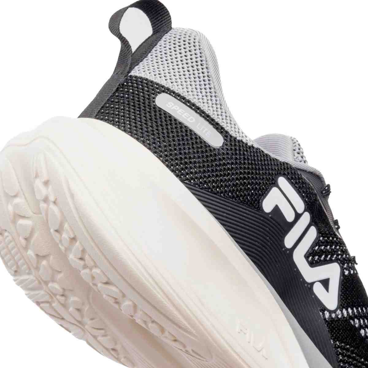Tênis Corrida Masculino Fila Speed Lite Preto E Cinza Preto 5