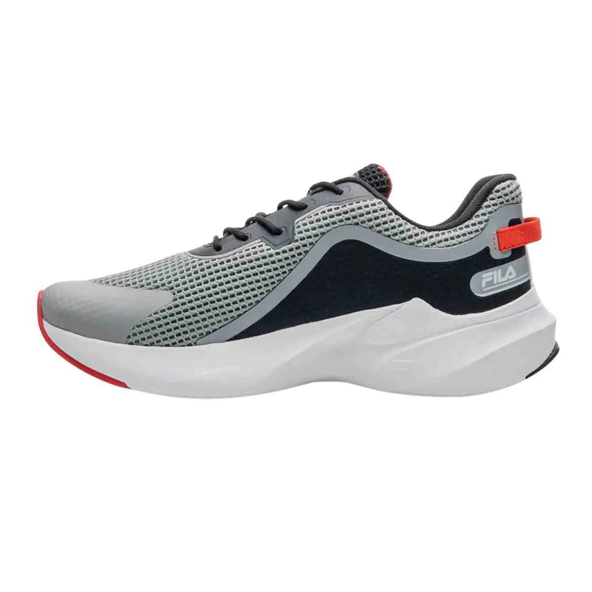 Tênis Corrida Masculino Fila Recovery Cinza Cinza 4
