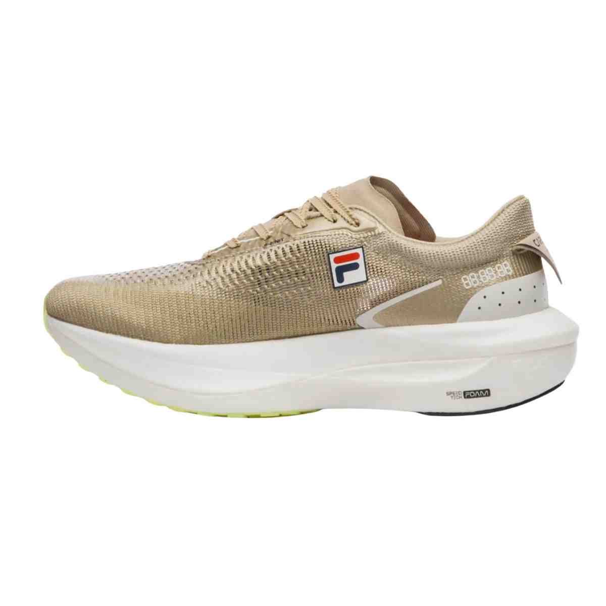 Tenis Running Masc Fila Racer Carbon 3 F01r00219-7612 Dourado 6