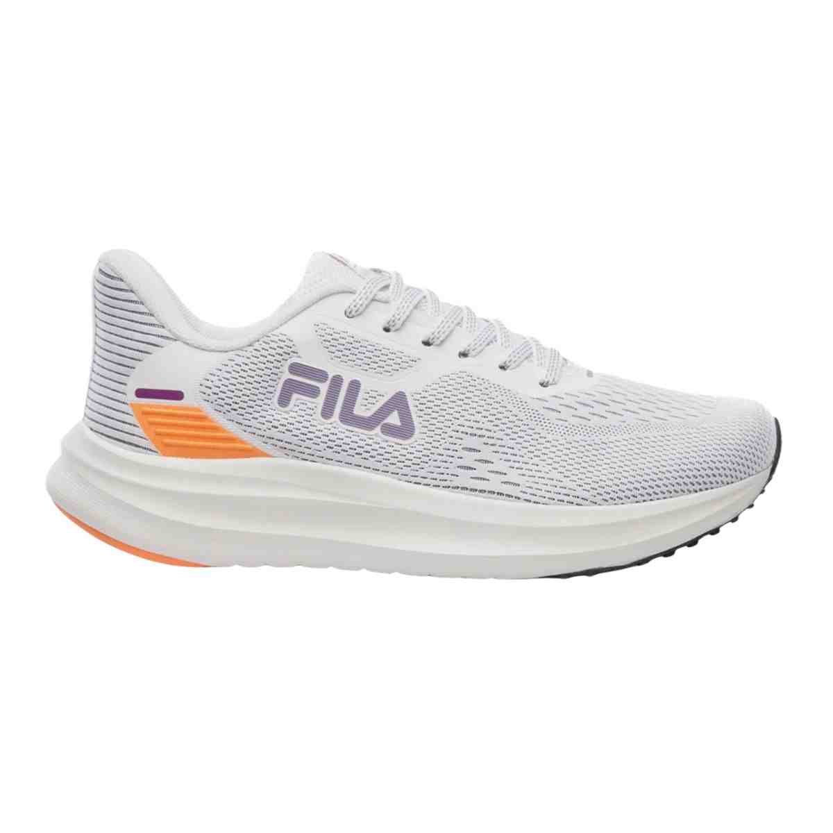 Tênis Corrida Feminino Fila Fastness Branco