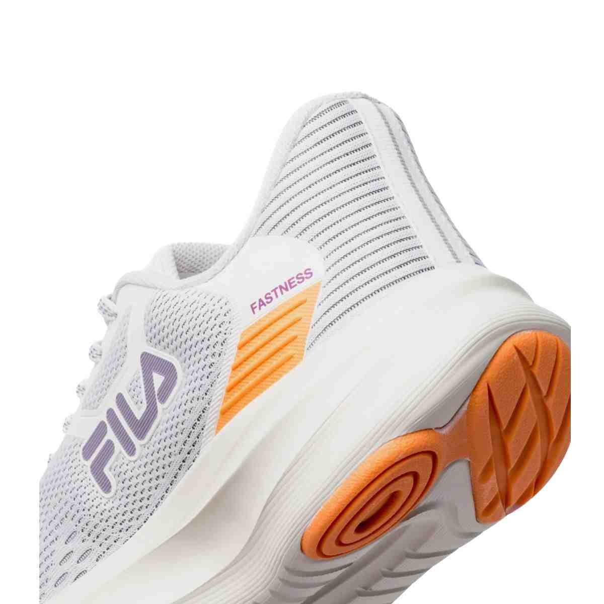 Tênis Corrida Feminino Fila Fastness Branco Branco 6