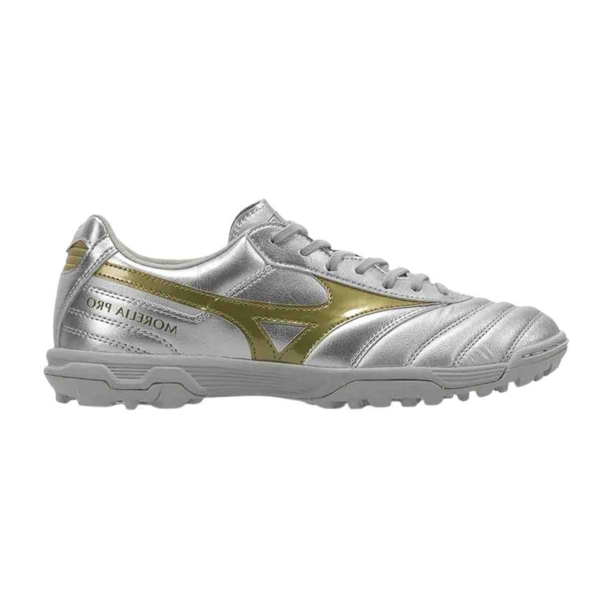 Chuteira Society Masculina Mizuno Morelia Ii Pro Prata