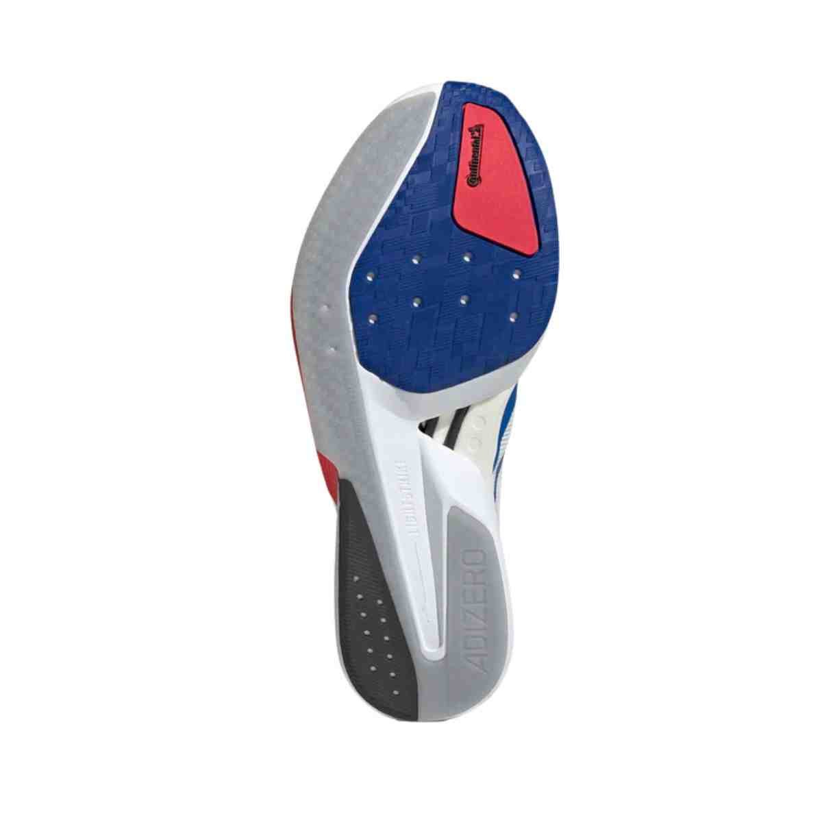 Tênis Corrida Masculino Adidas Adizero Boston 13 Branco E Azul Branco 4