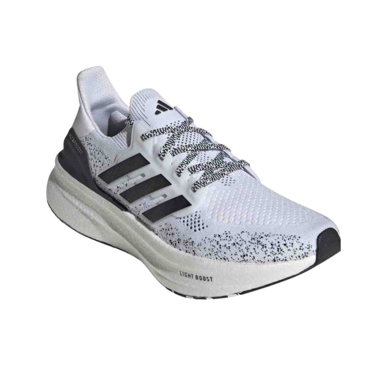 Tênis Corrida Masculino Adidas Ultraboost 5 Branco E Preto Branco 2